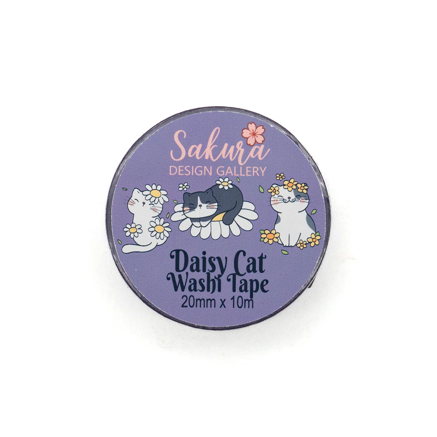 Sakura Design Gallery - Washi Tape - Daisy Cat