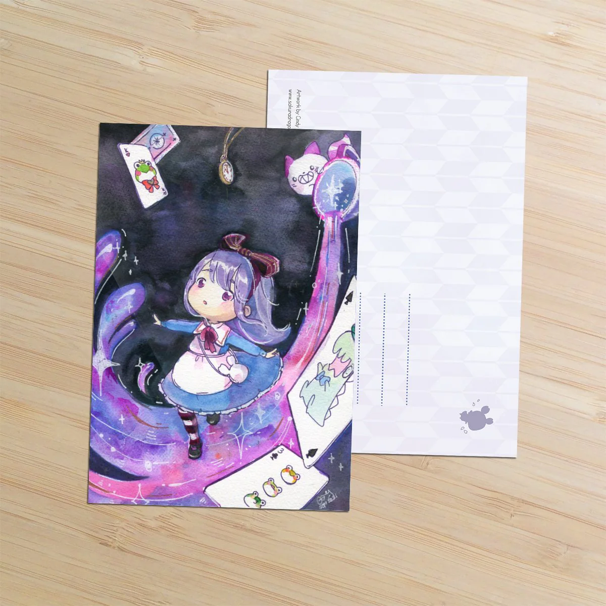 Sakuradragon - Rabbit Hole Postcard - Image 2
