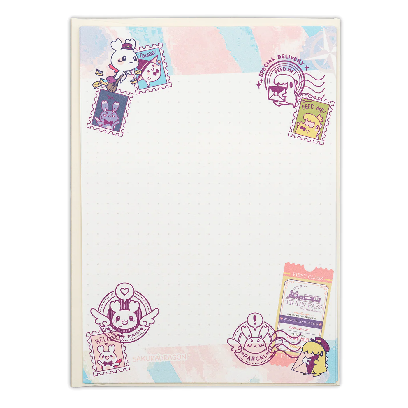 Sakuradragon - Travel Journal Letter Set