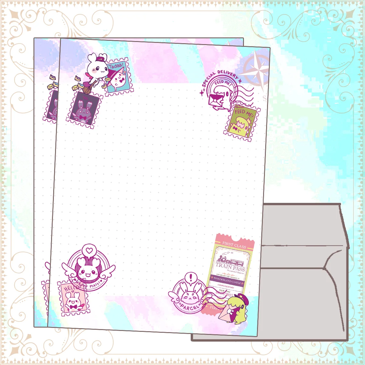 Sakuradragon - Travel Journal Letter Set - Image 2