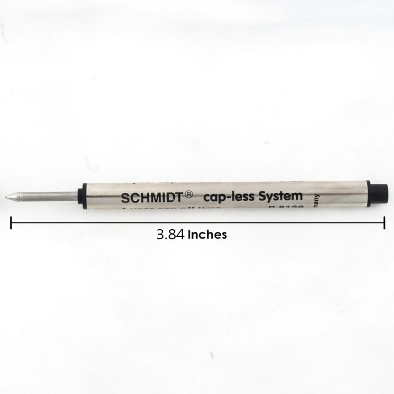 Schmidt Short Capless System Rollerball Refill- Black - Image 2