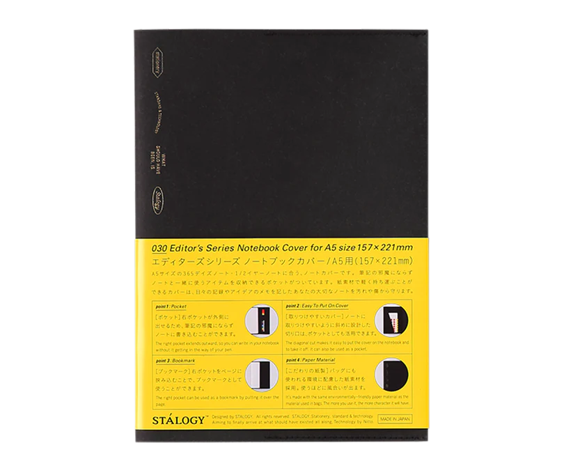 Stalogy A5 Notebook Cover