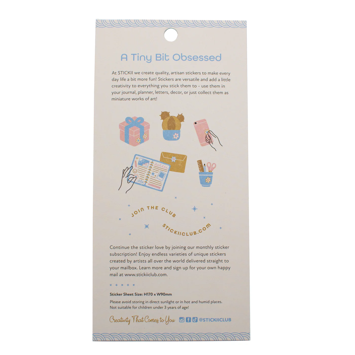 STICKII Sticker Sheet - Antique Ephemera - Image 2