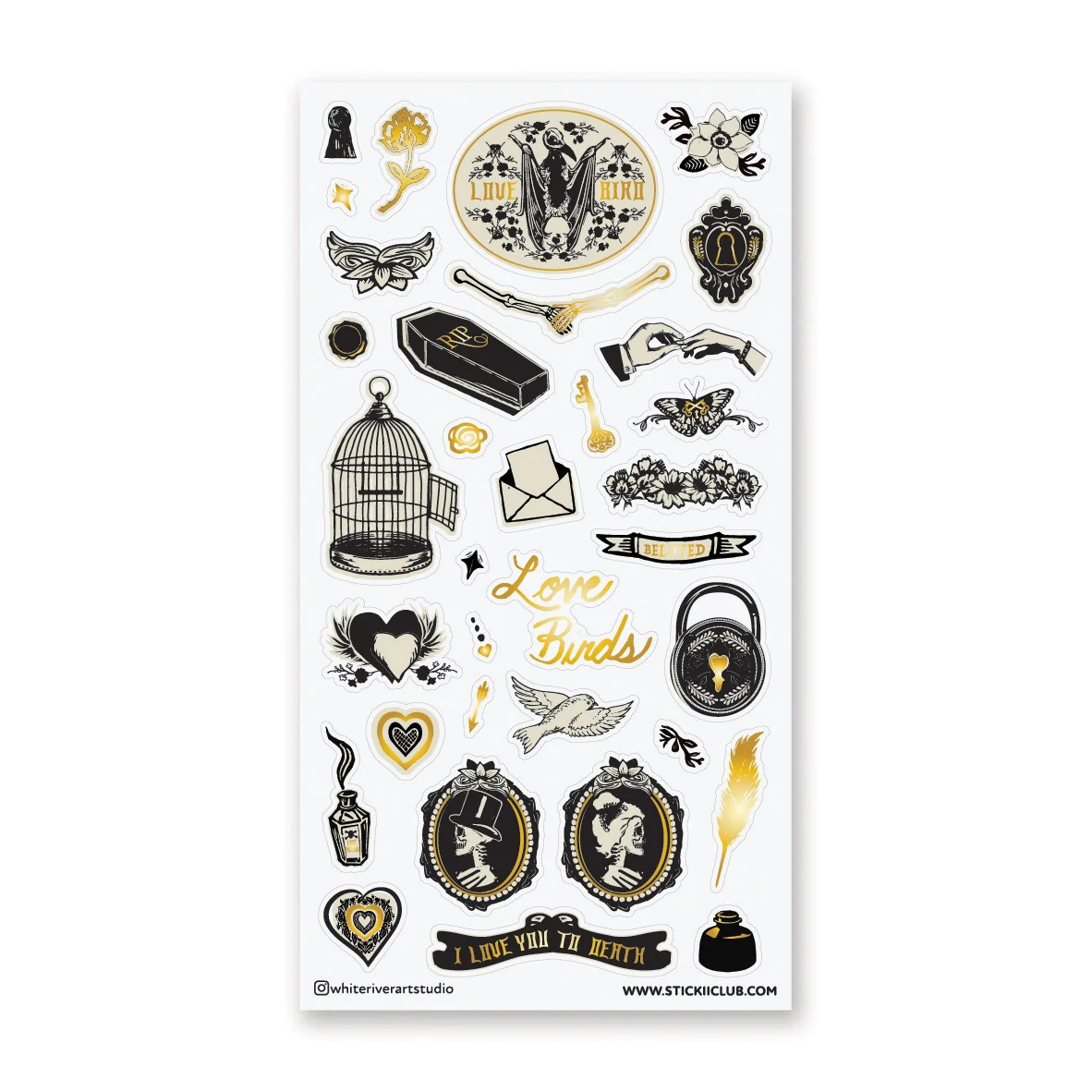 STICKII Sticker Sheet - Eternally Yours
