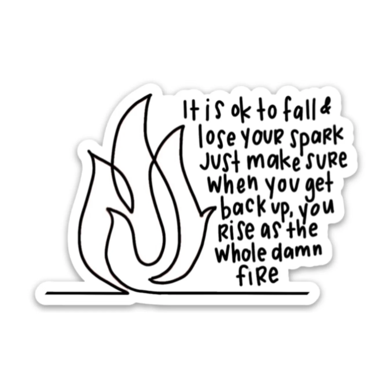 Swaygirls - Vinyl Sticker - Fire