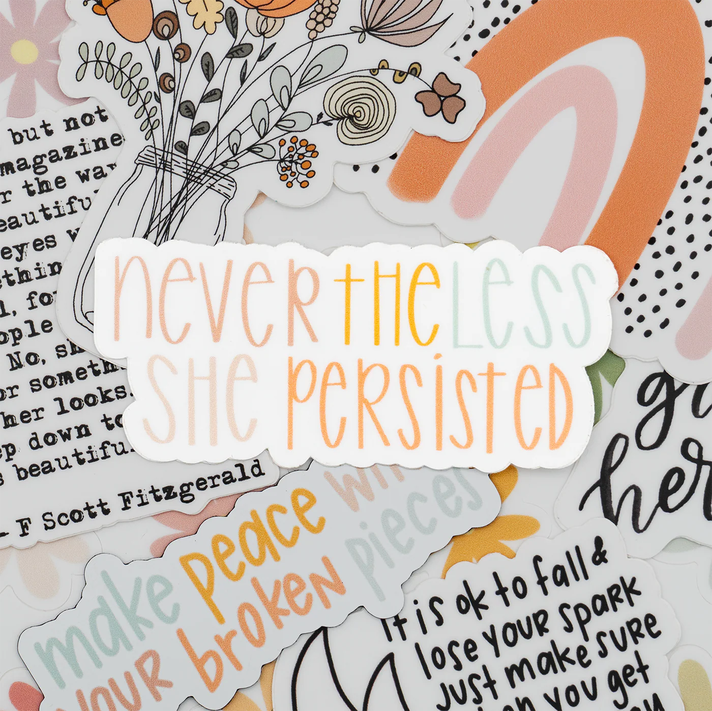 Swaygirls - Vinyl Sticker - Nevertheless She Persisted - Image 2