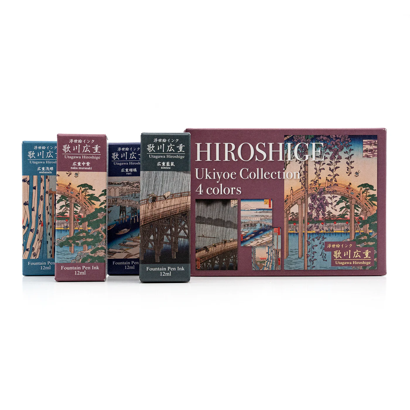 Taccia Ukiyo-e Ink Hiroshige - Ink Set - Image 2