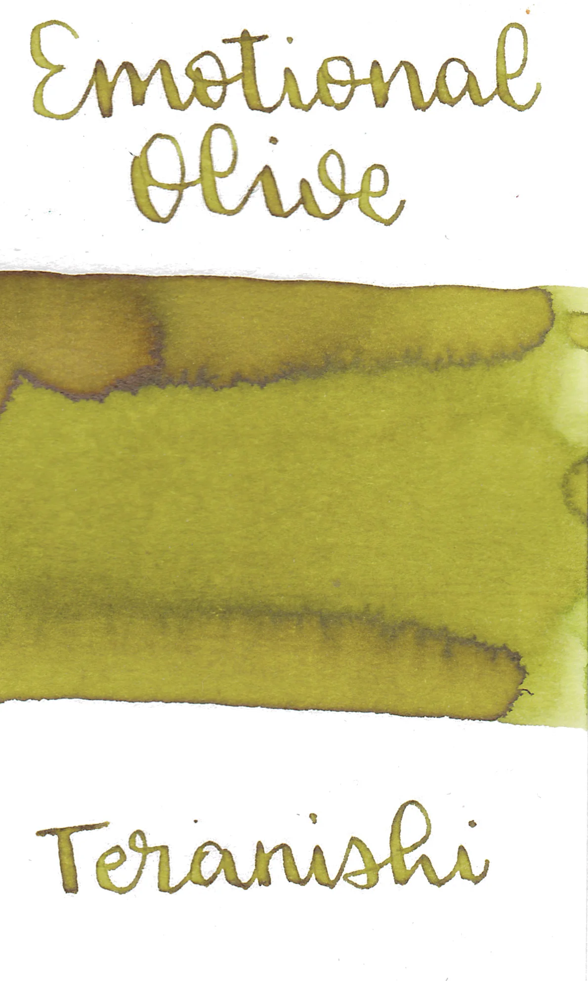 Teranishi Guitar Ink - Emotional Olive