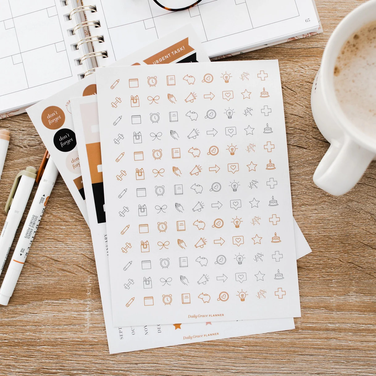 The Daily Grace Co. Planner Stickers - Classic - Image 2