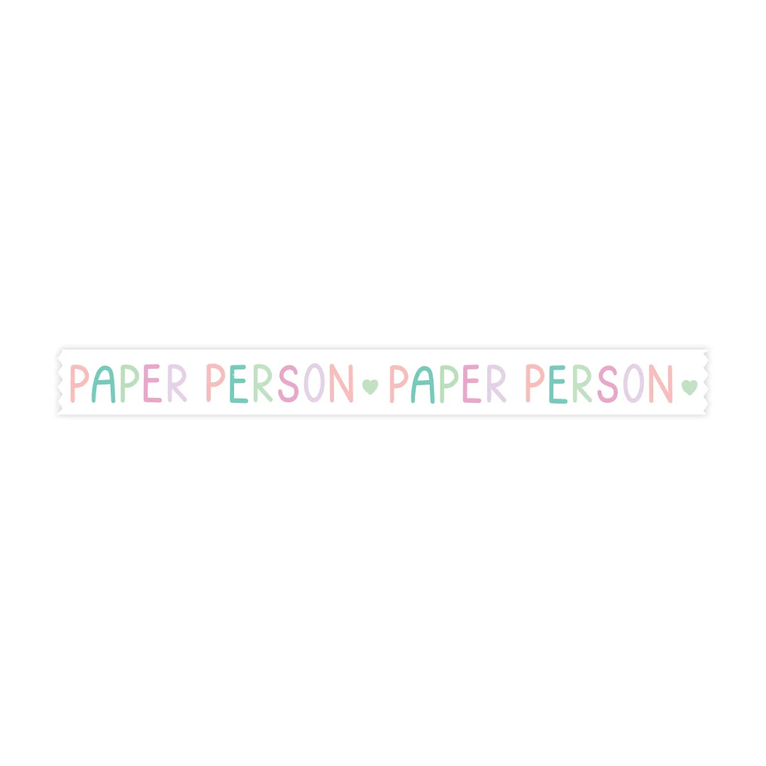 The Paper + Craft Pantry - Paper Person Washi Tape