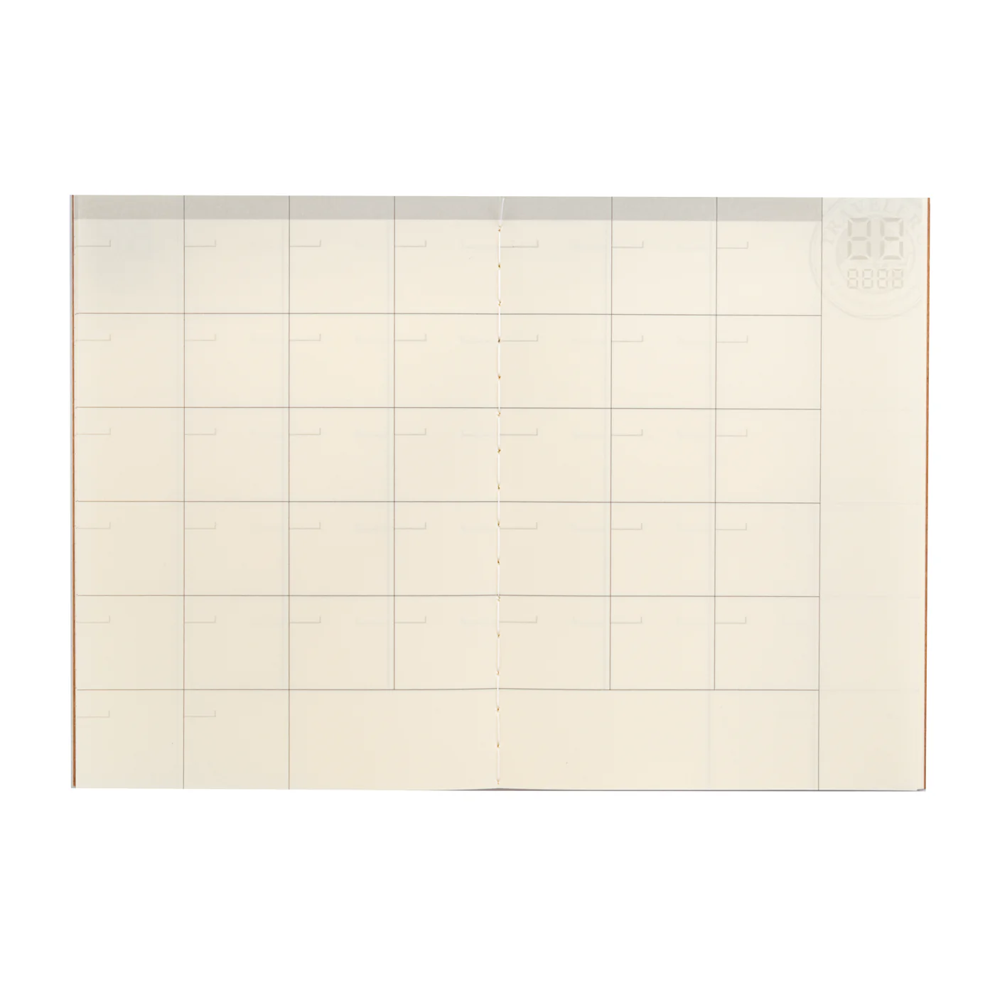 TRAVELER'S COMPANY 006 Passport Sized Refill - Free Diary (Monthly) - Image 3