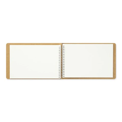 TRAVELER'S COMPANY B6 Spiral Ring Swan Watercolor Notebook - Blank - Image 2