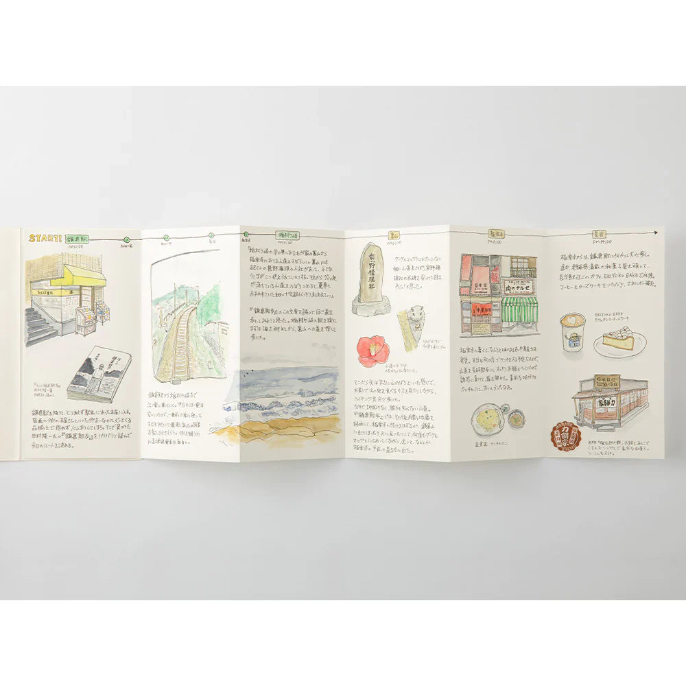 TRAVELER'S COMPANY Regular Sized Refill 032 - Accordion Fold Paper - Image 2