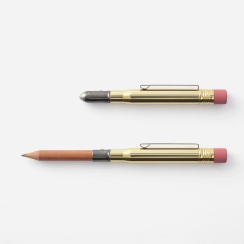 TRAVELER'S COMPANY Solid Brass Pencil - Image 2