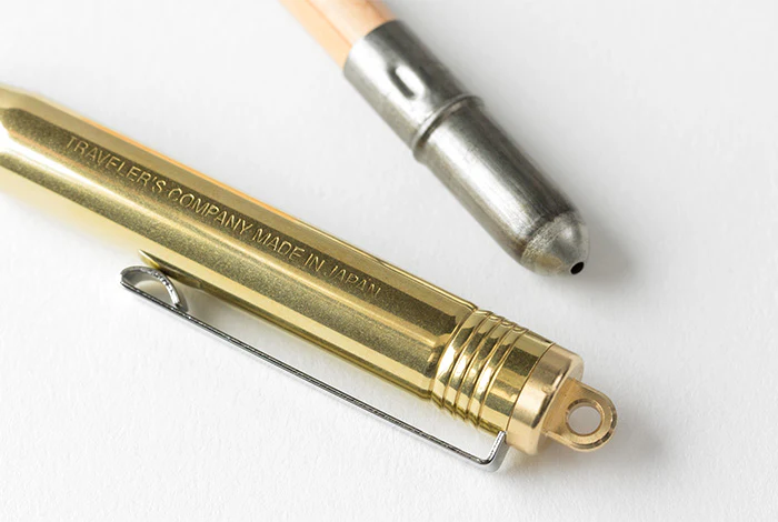 TRAVELER'S COMPANY Brass Ballpoint Pen - Image 4