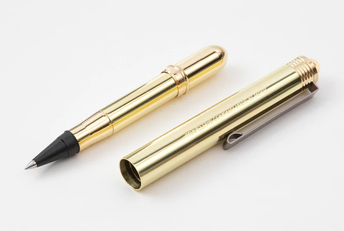 TRAVELER'S COMPANY Solid Brass Rollerball Pen - Image 3