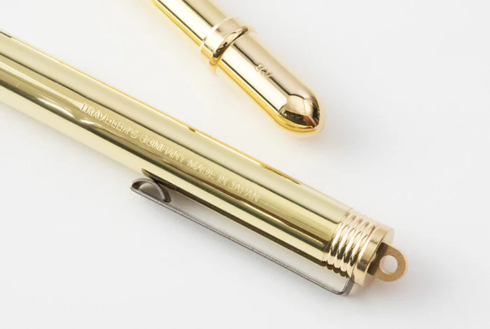 TRAVELER'S COMPANY Solid Brass Rollerball Pen - Image 4