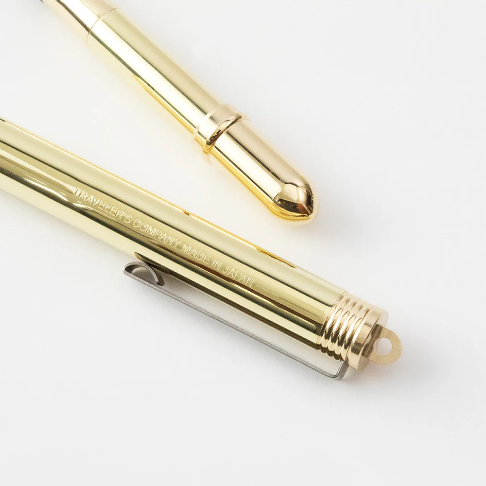 TRAVELER'S COMPANY Solid Brass Fountain Pen - Image 5