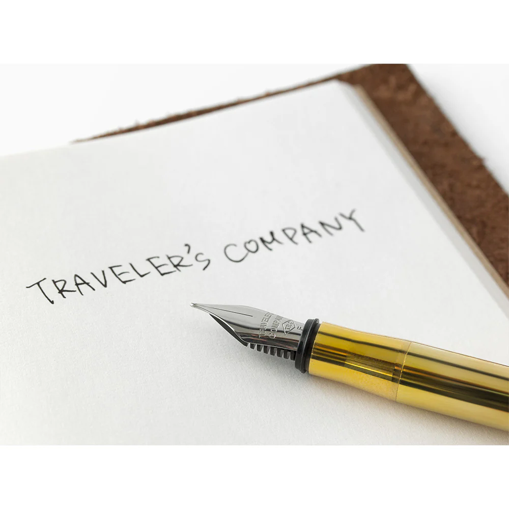 TRAVELER'S COMPANY Solid Brass Fountain Pen - Image 7