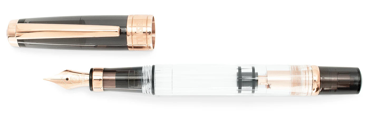 TWSBI Diamond 580 - Smoke Rose Gold II Fountain - Image 2