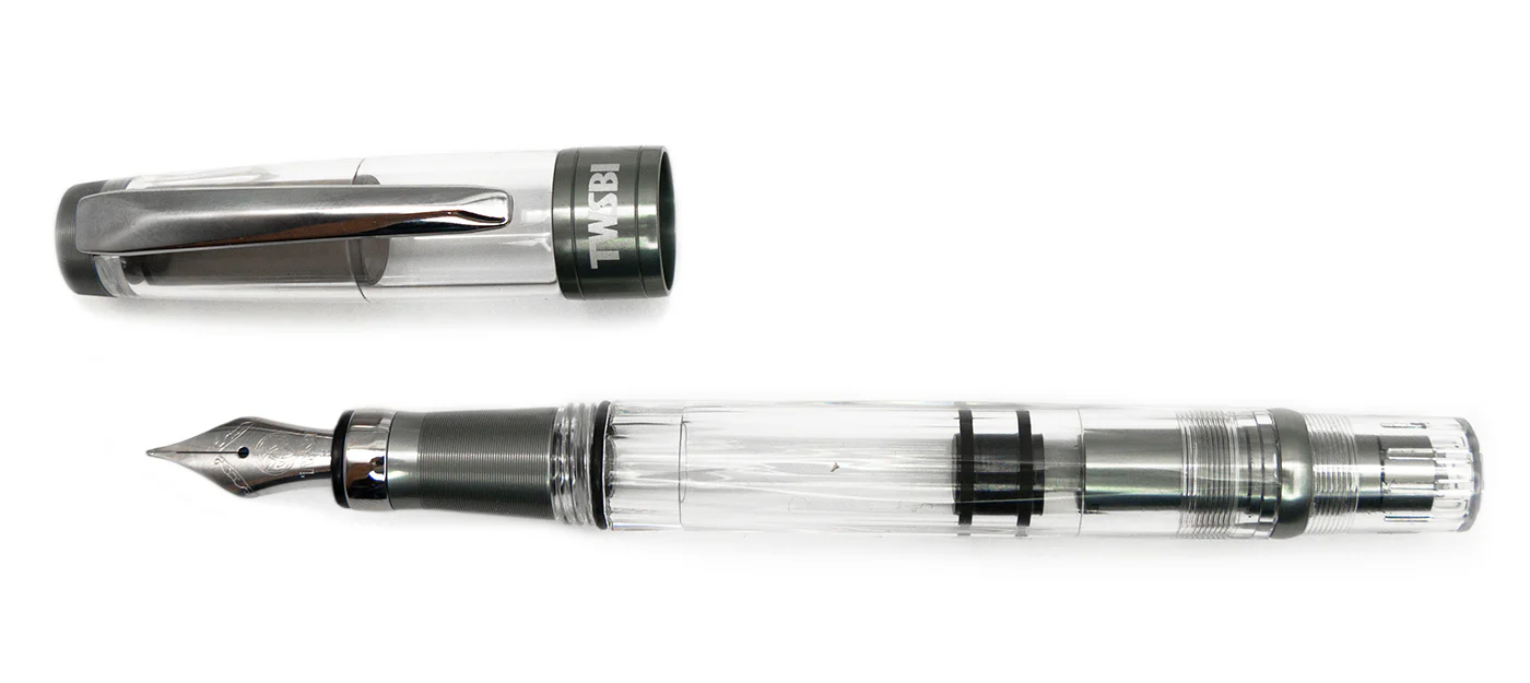 TWSBI Diamond 580ALR - Nickel Gray Fountain - Image 2