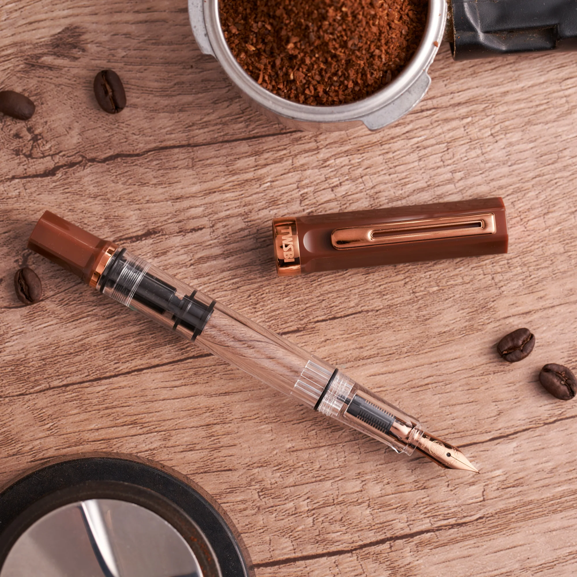TWSBI ECO - Espresso w/Bronze Fountain - Image 2