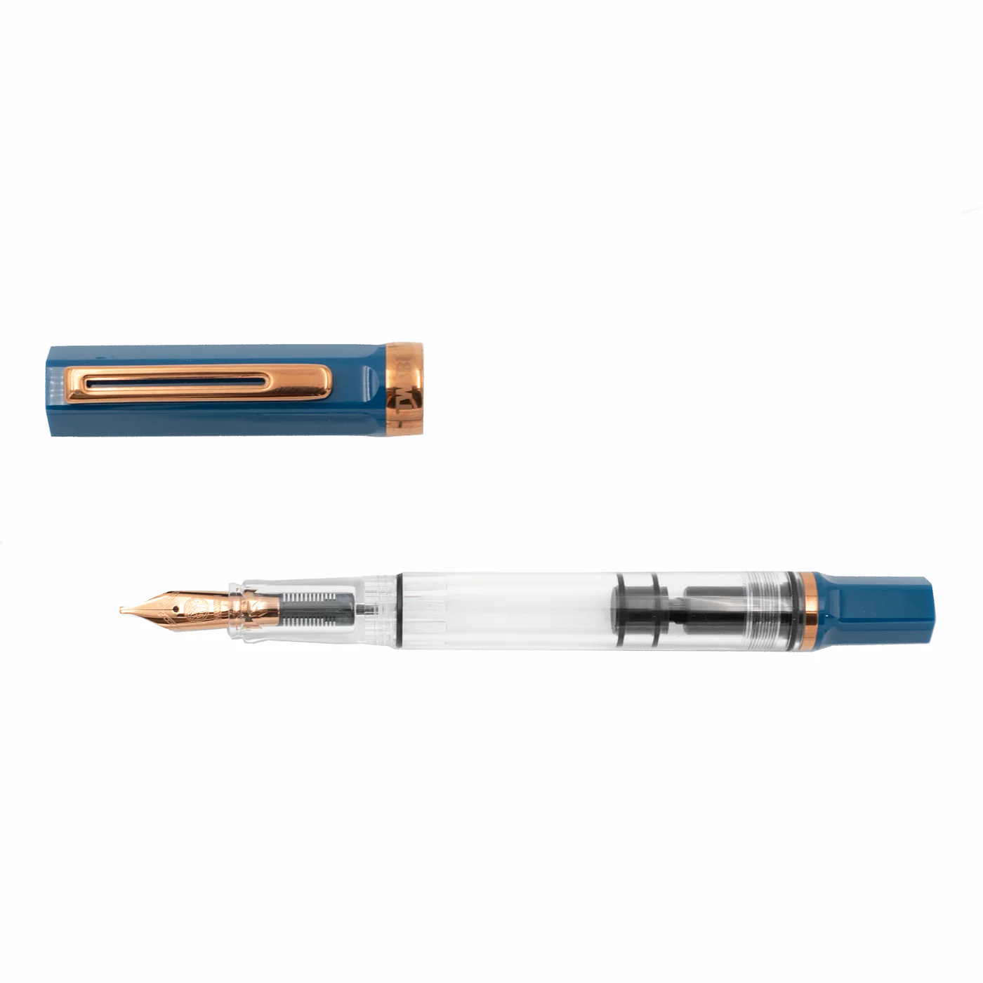 TWSBI ECO - Indigo Blue w/Bronze Trim - Image 3