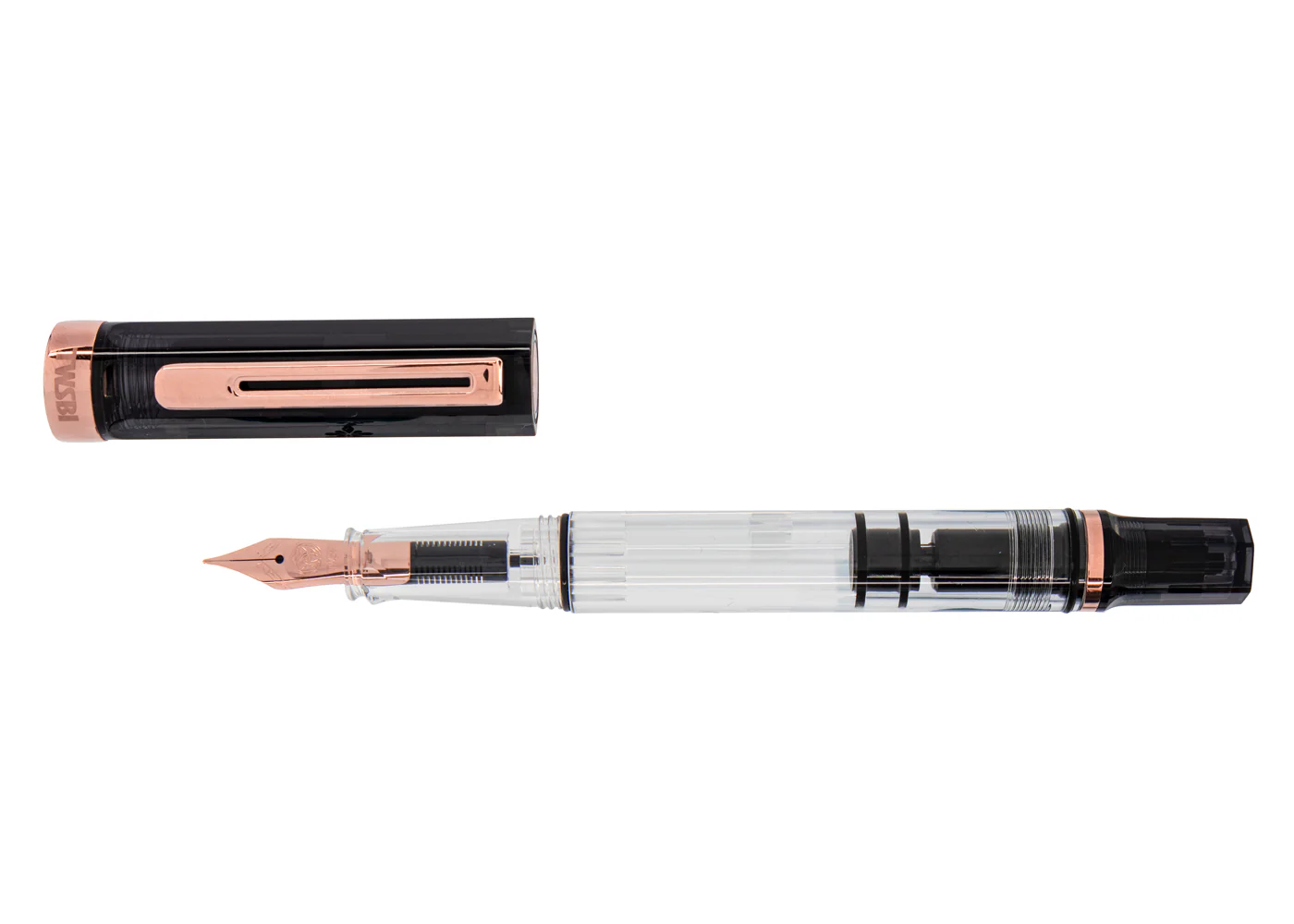 TWSBI ECO - Smoke w/ RoseGold Fountain - Image 3