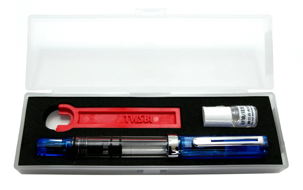 TWSBI ECO - Transparent Blue Fountain - Image 3