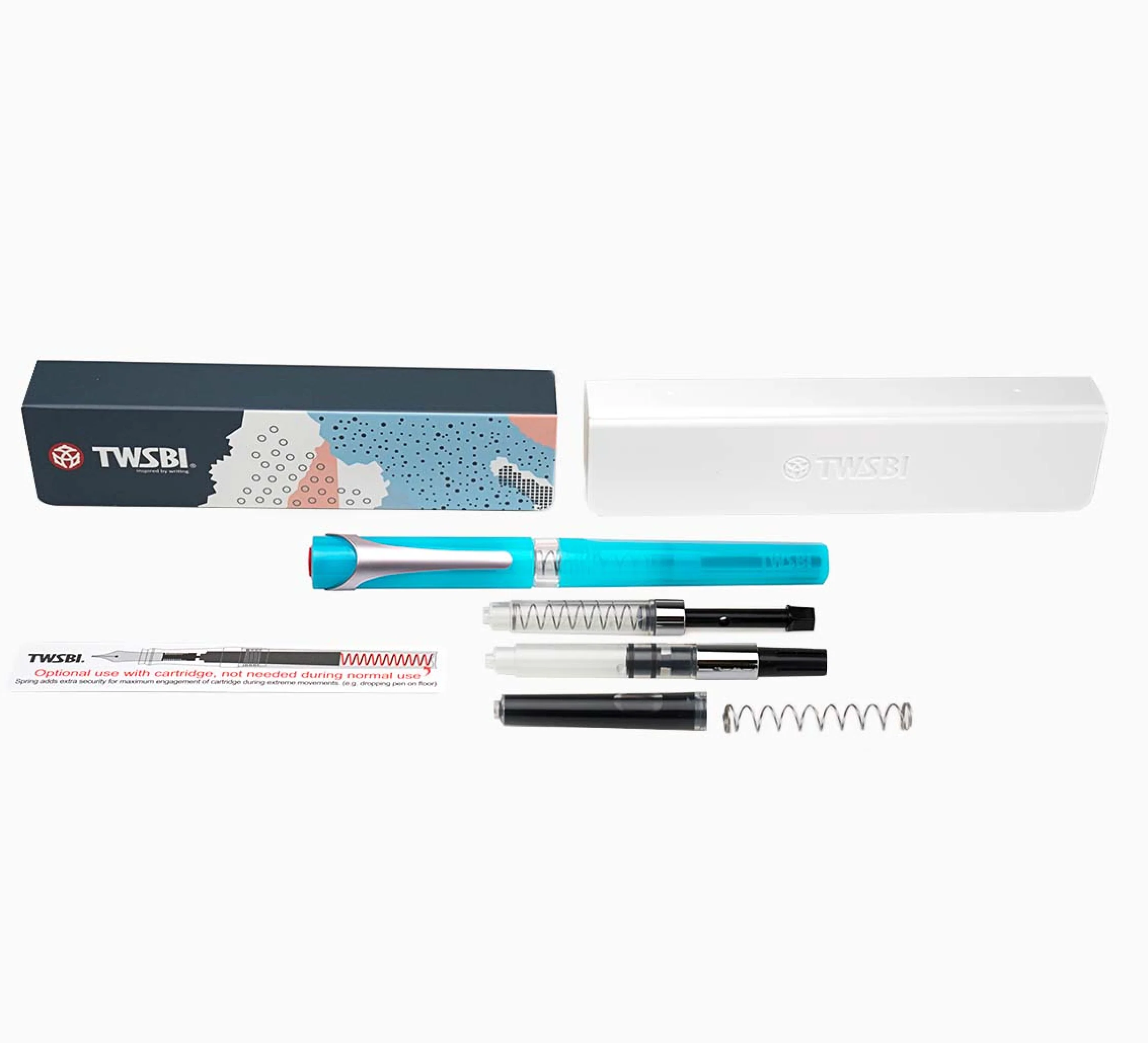 TWSBI SWIPE - Ice Blue Fountain - Image 4