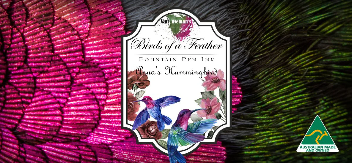 Van Dieman's Birds of a Feather - Anna's Hummingbird Wing - Image 3