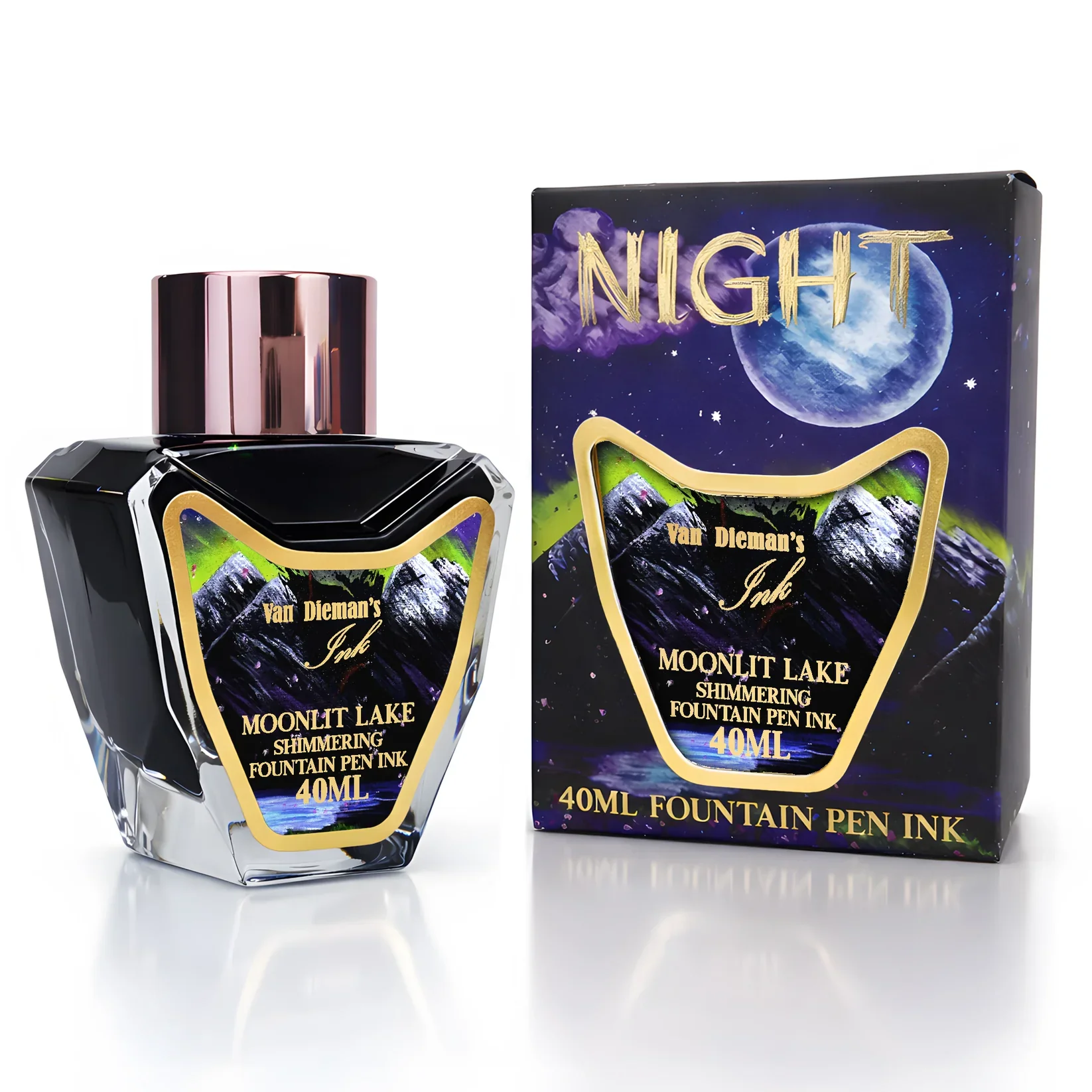 Van Dieman's Night Series- Moonlit Lake Shimmer - Image 3