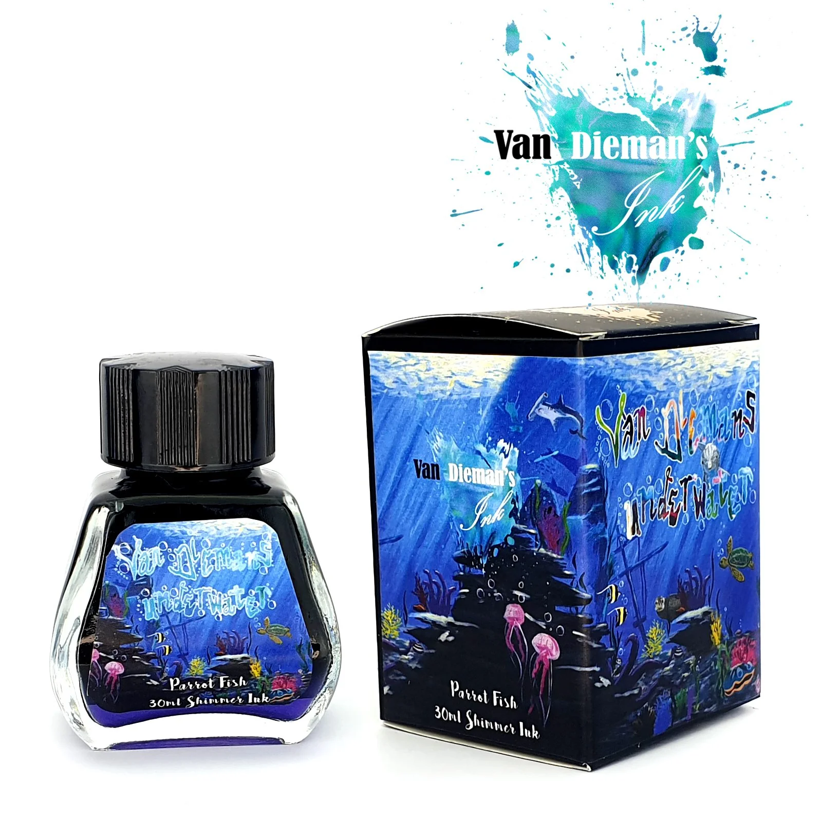 Van Dieman's Underwater Series- Parrot Fish Shimmer - Image 2