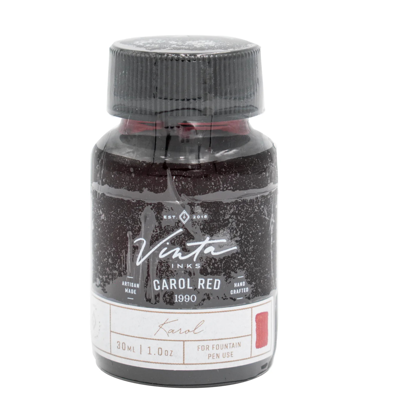 Vinta Inks - Carol Red Shimmer - Karol 1990 - Image 2