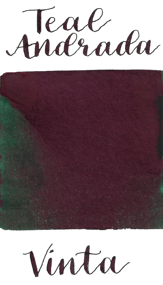 Vinta Inks - Teal - Andrada 1898