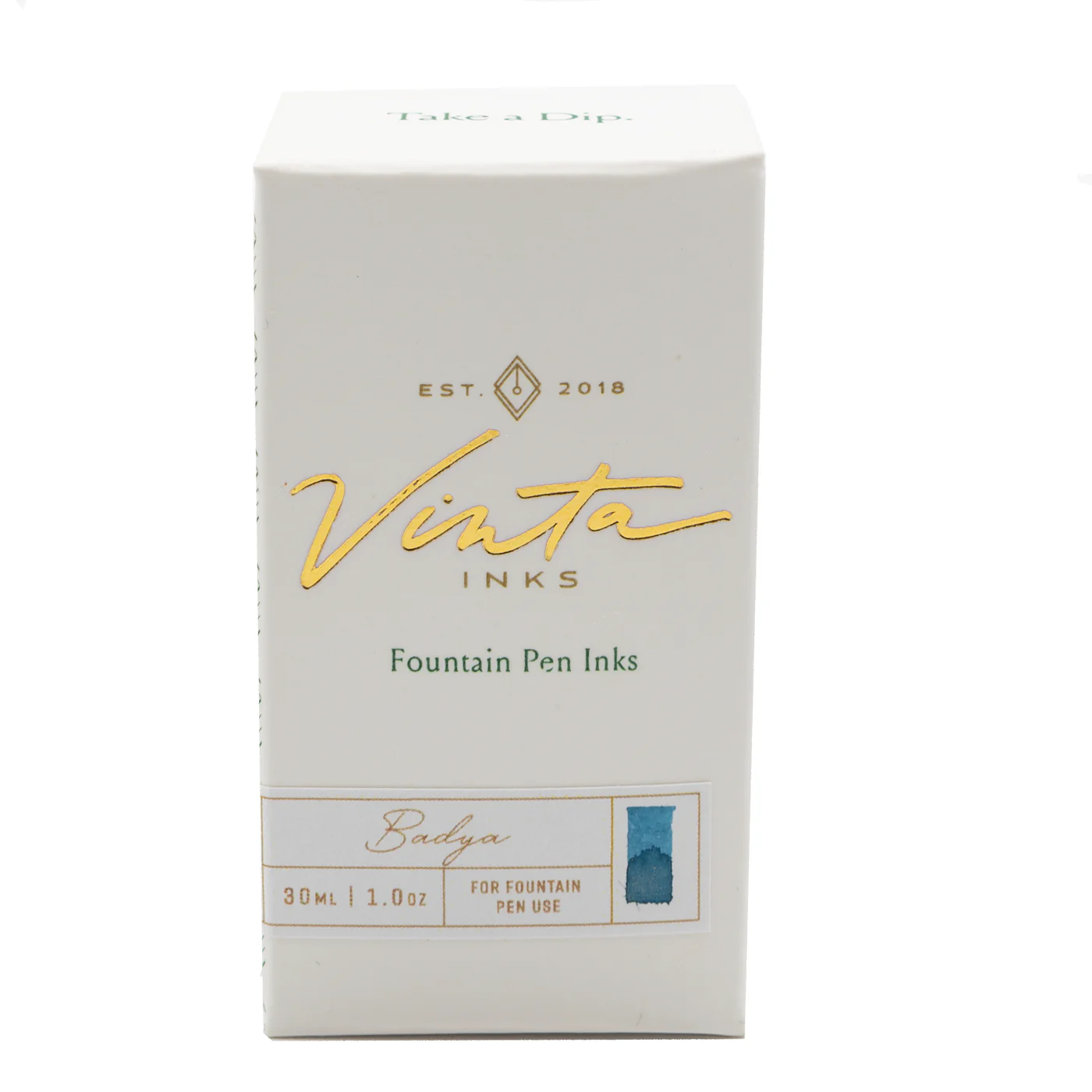 Vinta Inks - Hello, Rain Collection - Overcast Blue- Badya 1865 - Image 4