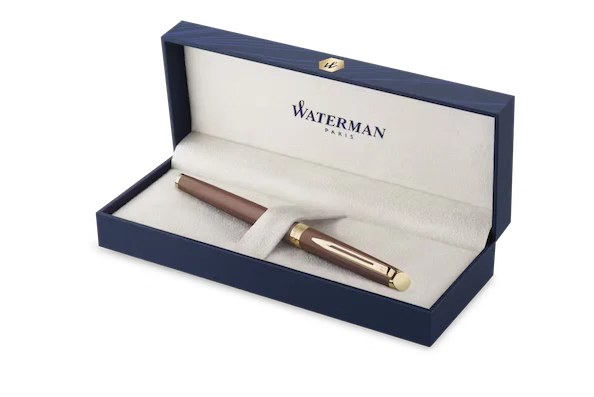 Waterman Hémisphère Fountain Pen - Copper Red with Gold Trim