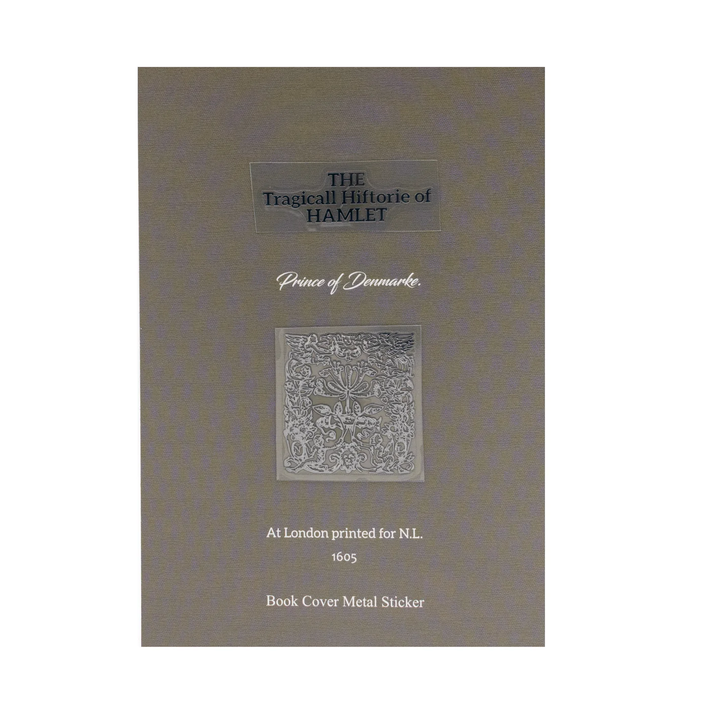 Wearingeul Book Cover Metal Sticker - Image 2