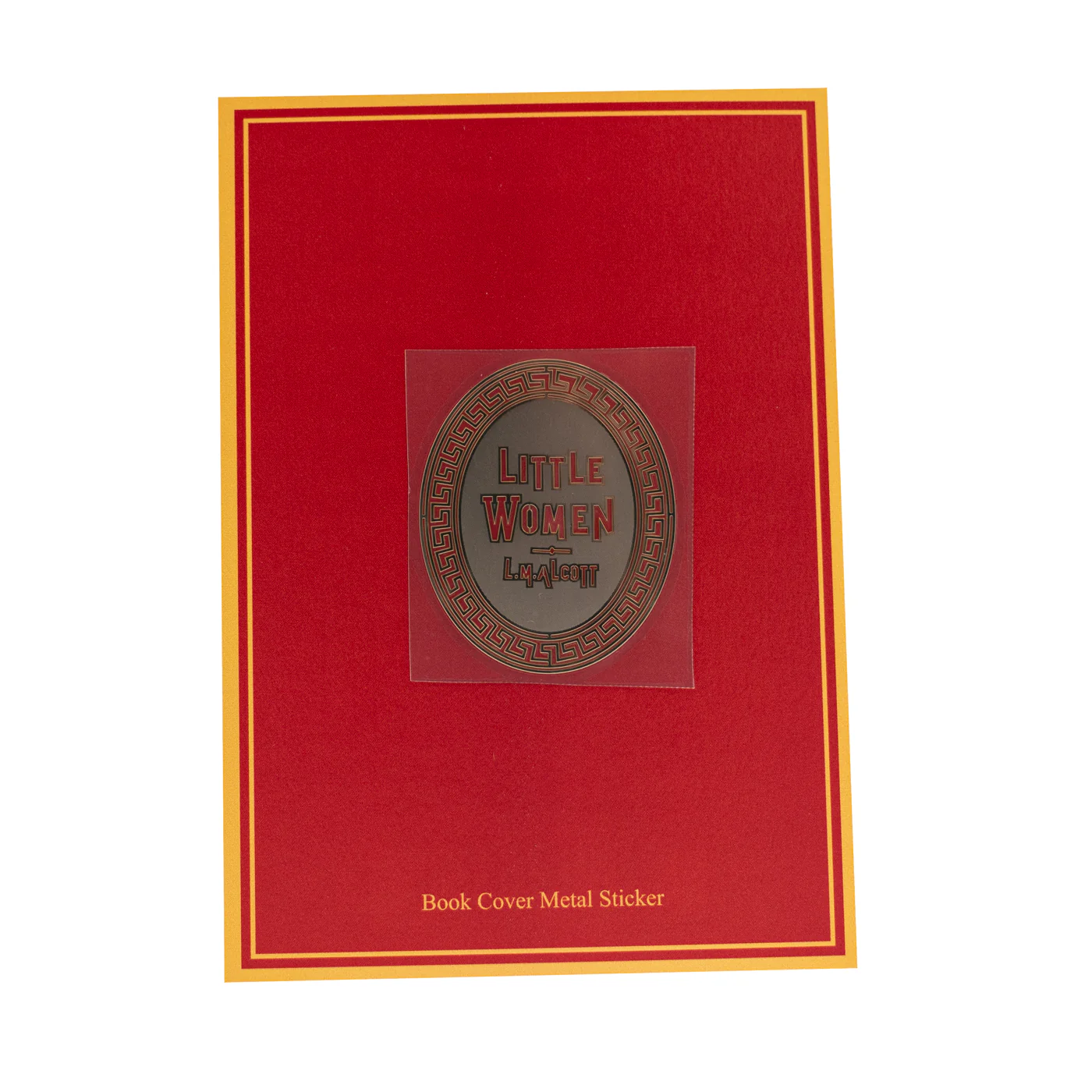 Wearingeul Book Cover Metal Sticker - Image 3