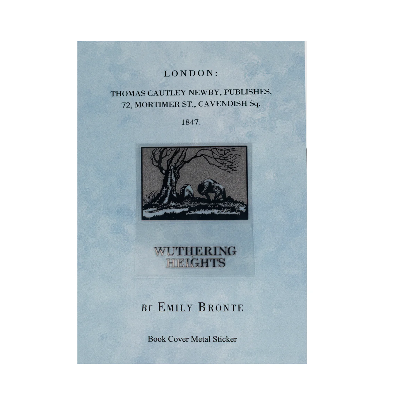 Wearingeul Book Cover Metal Sticker - Image 6