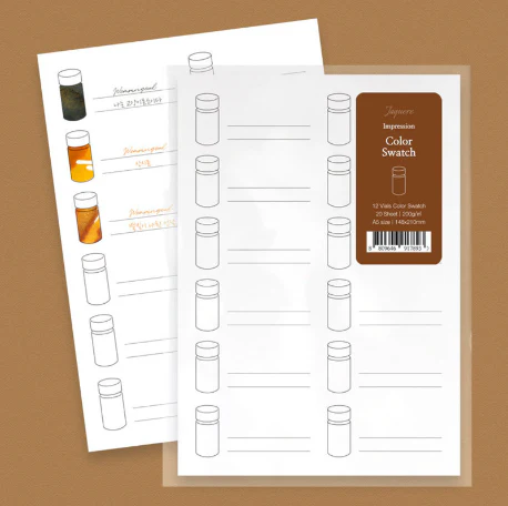 Wearingeul Ink Color Swatch Sheets - Image 3