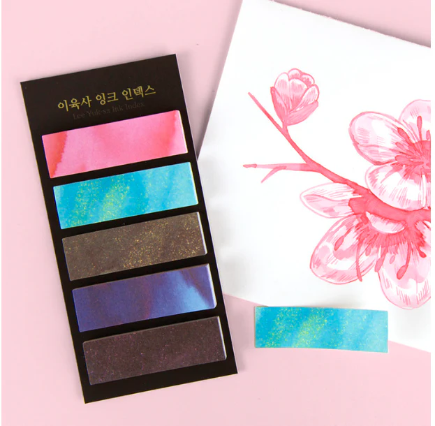 Wearingeul Lee Yuk Sa ink index stickers