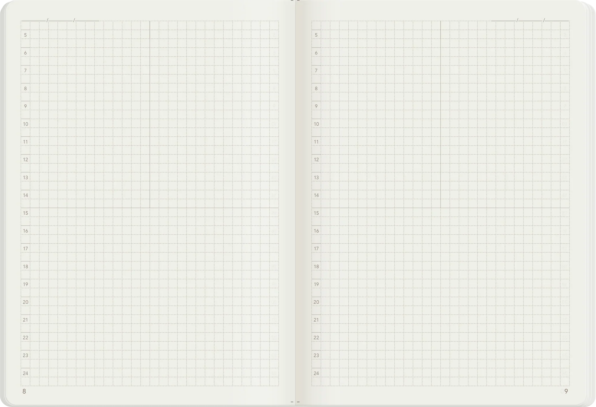 Wonderland222 Notebook B6 Grid 192 page - Spiced Cedar - Image 3
