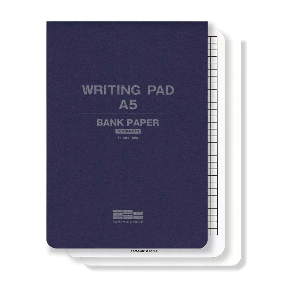 Yamamoto Writing Pad Bank Paper - A5 - Image 2